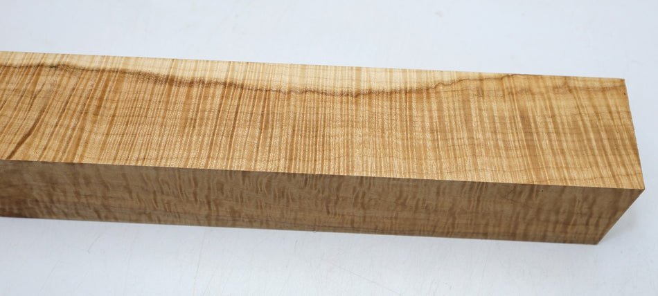 Maple Flame Square Spindle 3" x 3" x 26" (HIGH FIGURE, 2nd) - Stock# 6-3976