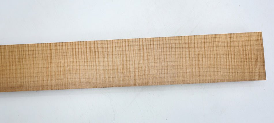Maple Flame Neck Blank 2.15" x 4.1" x 33.3" (GREAT FIGURE) - Stock# 6-3989