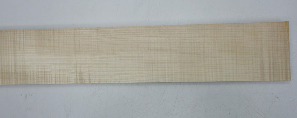 Maple Flame Neck Blank 1" x 4.25" x 34.3" (Good Figure) - Stock# 6-4006