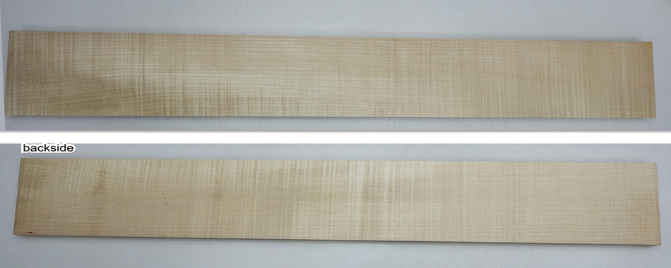Maple Flame Neck Blank 1" x 4.25" x 34.3" (Good Figure) - Stock# 6-4006