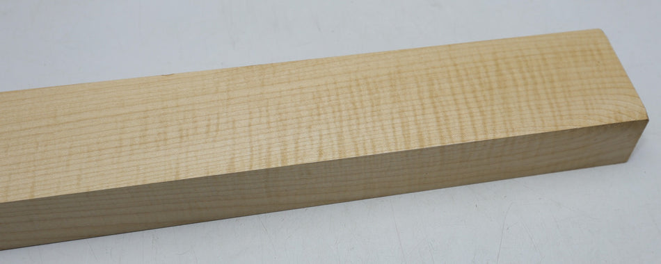 Maple Flame Neck Blank 1.8" x 3.18" x 31.3" (2nd) - Stock# 6-4007