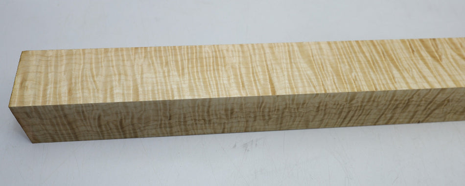 Maple Flame Spindle Square 2.3" x 22.8" (PREMIUM FIGURE) - Stock# 6-4009