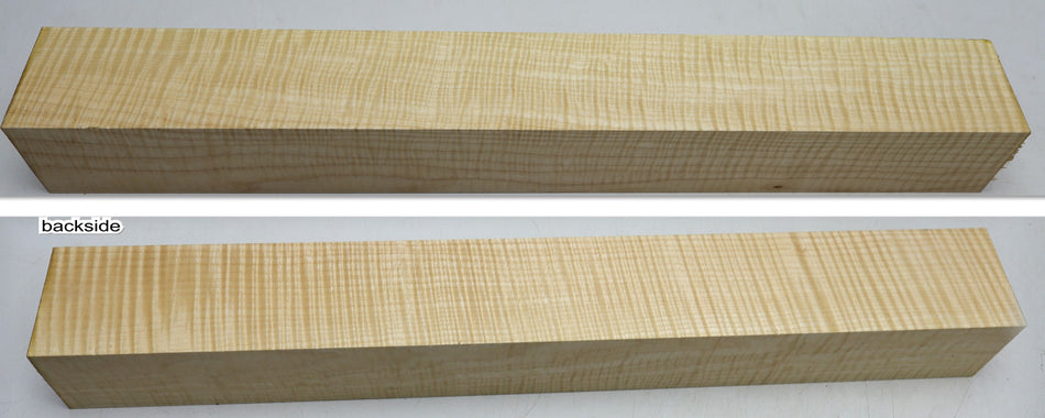 Maple Flame Block 2.6" x 2.9" x 22.8" (PREMIUM FIGURE 5★) - Stock# 6-4031