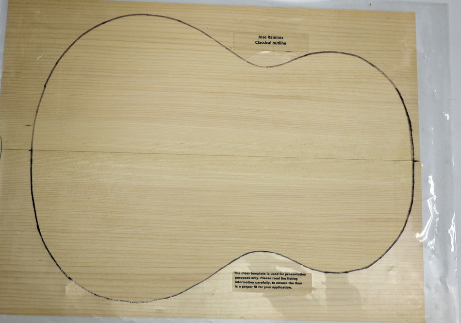 Adirondack Red Spruce Classical Guitar Set, 0.16" thick (+STANDARD) - Stock# 6-4041