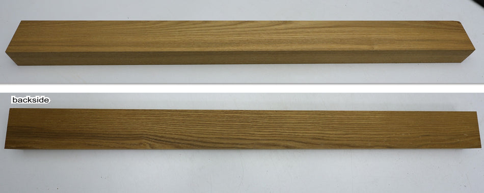 Torrefied White Ash Neck Blank 1.95" x 2.85" x 32" - Stock# 6-4045