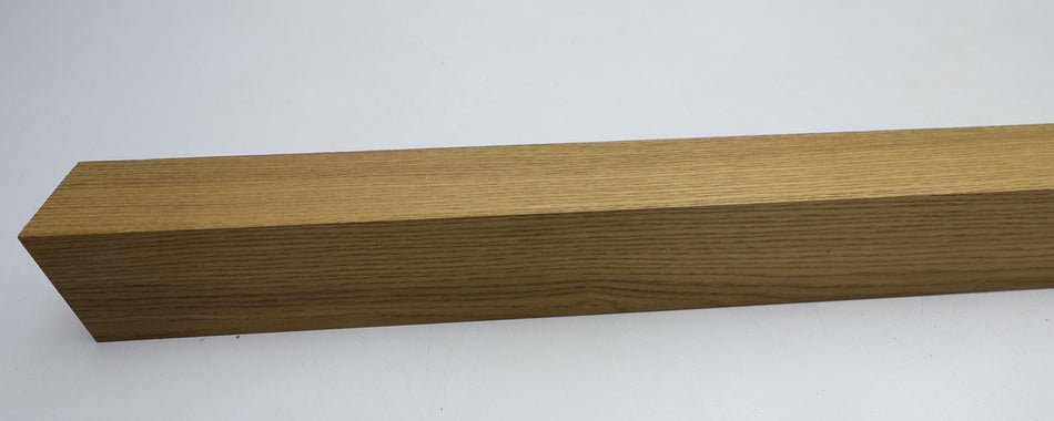 Torrefied White Ash Neck Blank 1.95" x 2.85" x 32" - Stock# 6-4045