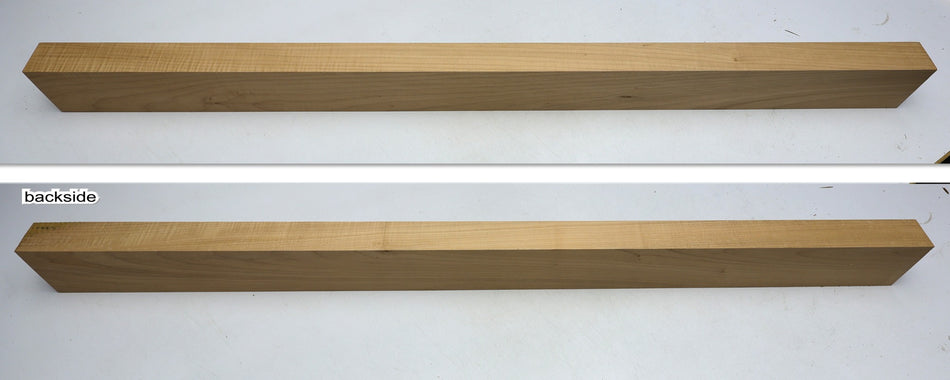 Maple Neck-Thru Blank 2" x 3.4" x 46.4" (2nd) - Stock# 6-4046