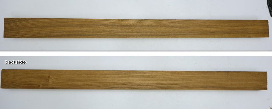 Torrefied White Ash Neck-Thru Blank 1.9" x 3.1" x 44.6" - Stock# 6-4057