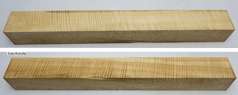 Maple Flame Spindle 2.5" x 22.8" (PREMIUM FIGURE 5★) - Stock# 6-4062