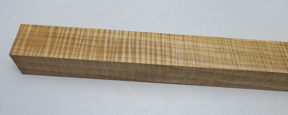 Maple Flame Spindle 1.85" x 18.5" long (PREMIUM FIGURE) - Stock# 6-4063