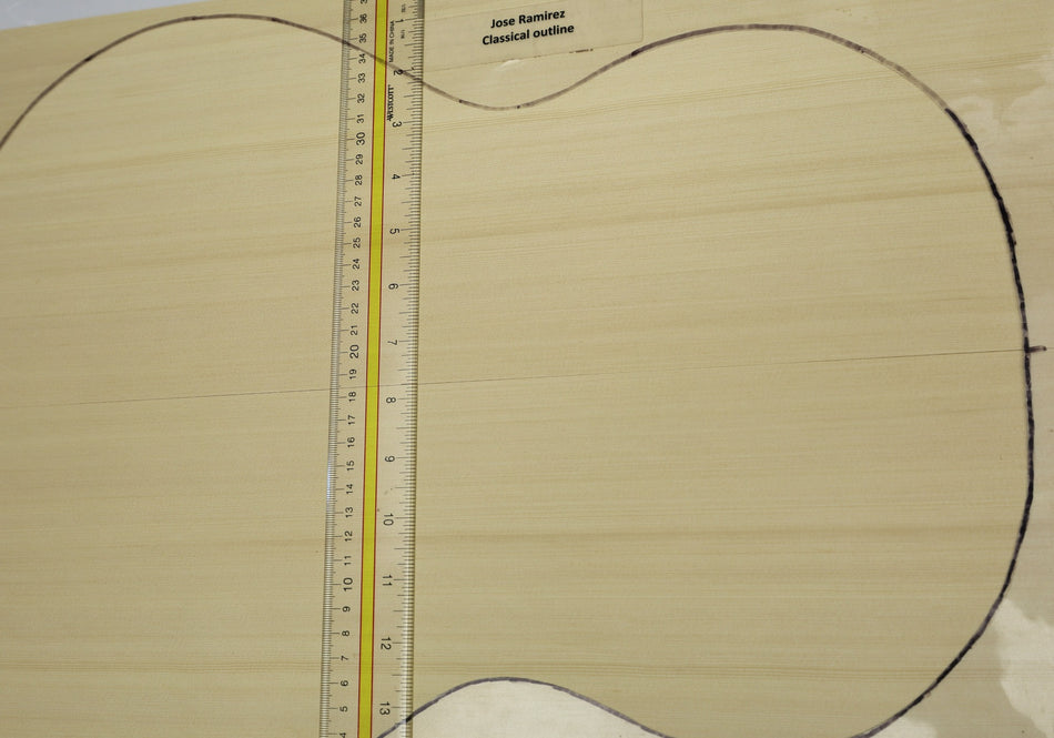 Alaskan Yellow Cedar Classical Guitar Set, 0.15" thick (Standard 3★) - Stock# 6-4080