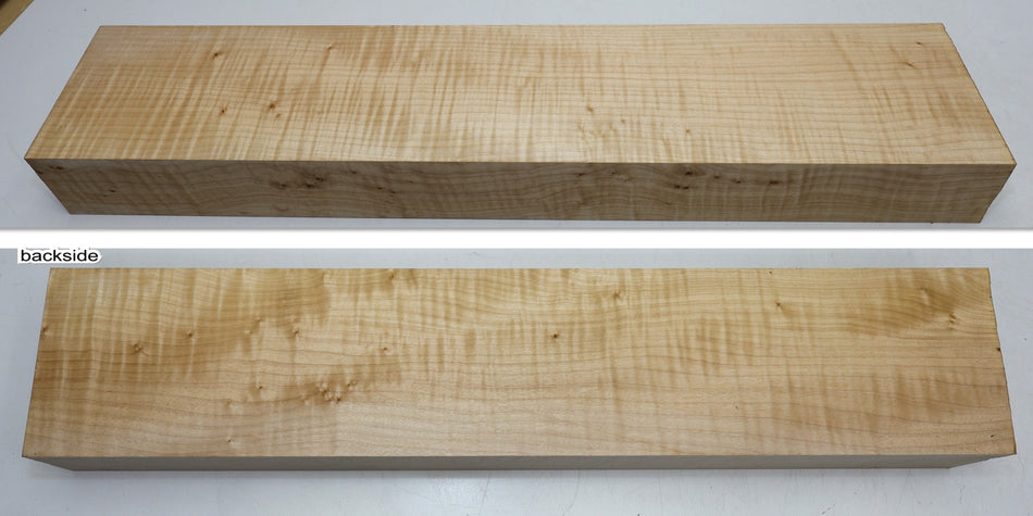 Maple Flame Block 2.75" x 5.25" x 25.5" (Great Figure, 2nd) - Stock# 6-4085