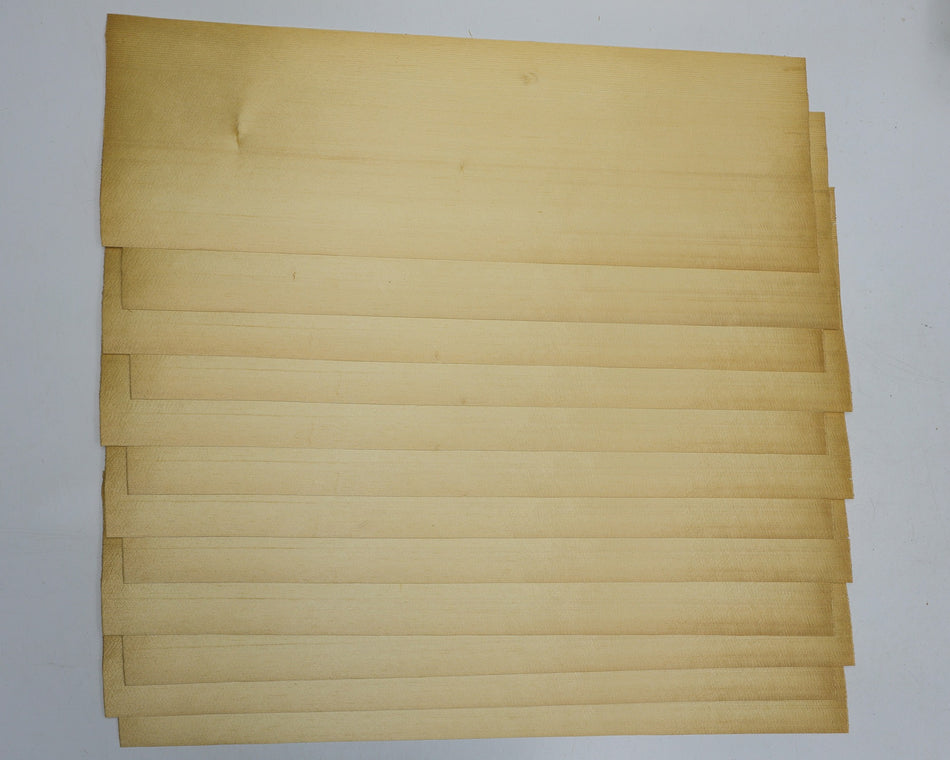 Engelmann Spruce Veneers, 6 sets 0.6mm thick - Stock# 6-4100