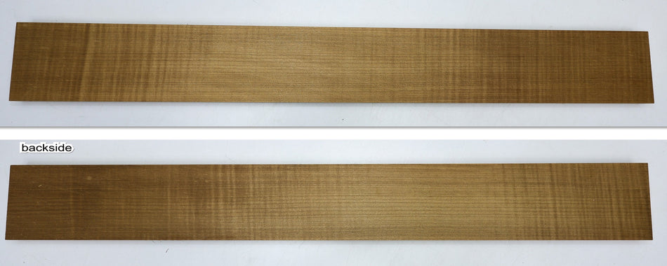 Torrefied Maple Flame Neck Blank 1" x 4.1" x 34.7" - Stock# 6-4103