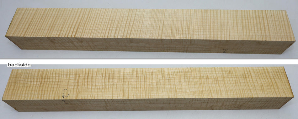 Maple Flame Block 2.8" x 3.25" x 25.3" (PREMIUM FIGURE) - Stock# 6-4113