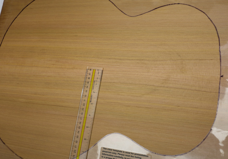 Red Cedar Jumbo Guitar Set, 0.16" thick (+Professional) - Stock# 6-4120