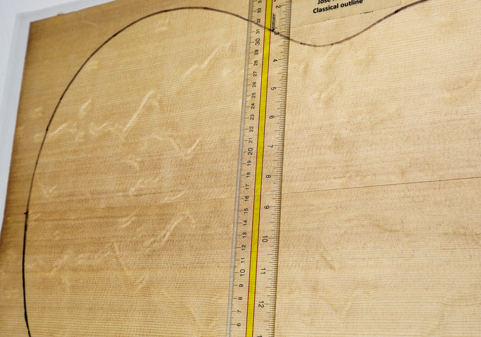 Sitka Spruce Classical Guitar Set, 0.14" thick (BEARCLAW 3A Figure) - Stock# 6-4151