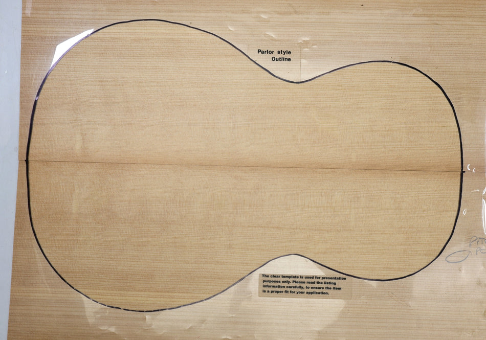 Sitka Spruce Parlor Guitar Set, 0.145" thick (+STANDARD) - Stock# 6-4171