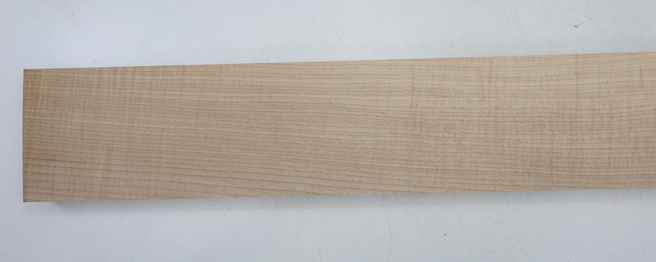 Maple Flame Neck Blank 1.5" x 4.4" x 27.3" - Stock# 6-4180