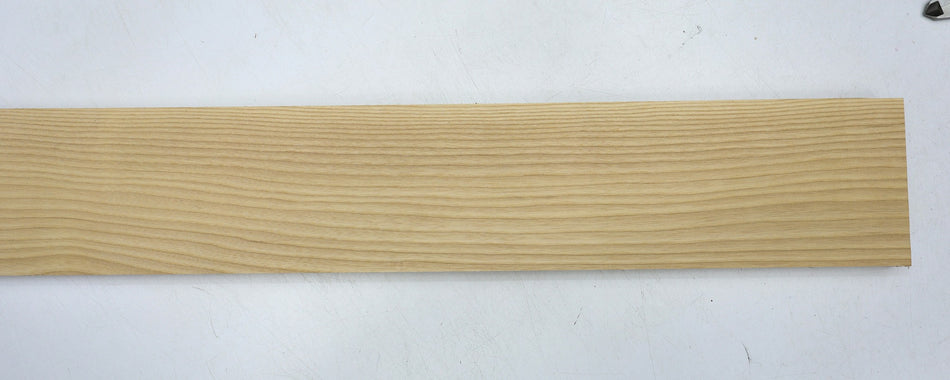 White Ash Neck Blank 1" x 4.4" x 34" - Stock# 6-4190
