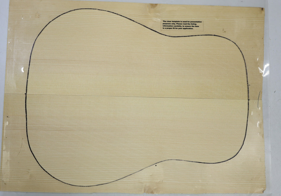 European Spruce Dreadnought Guitar Set, 0.15" thick (+STANDARD +3★) - Stock# 6-4194