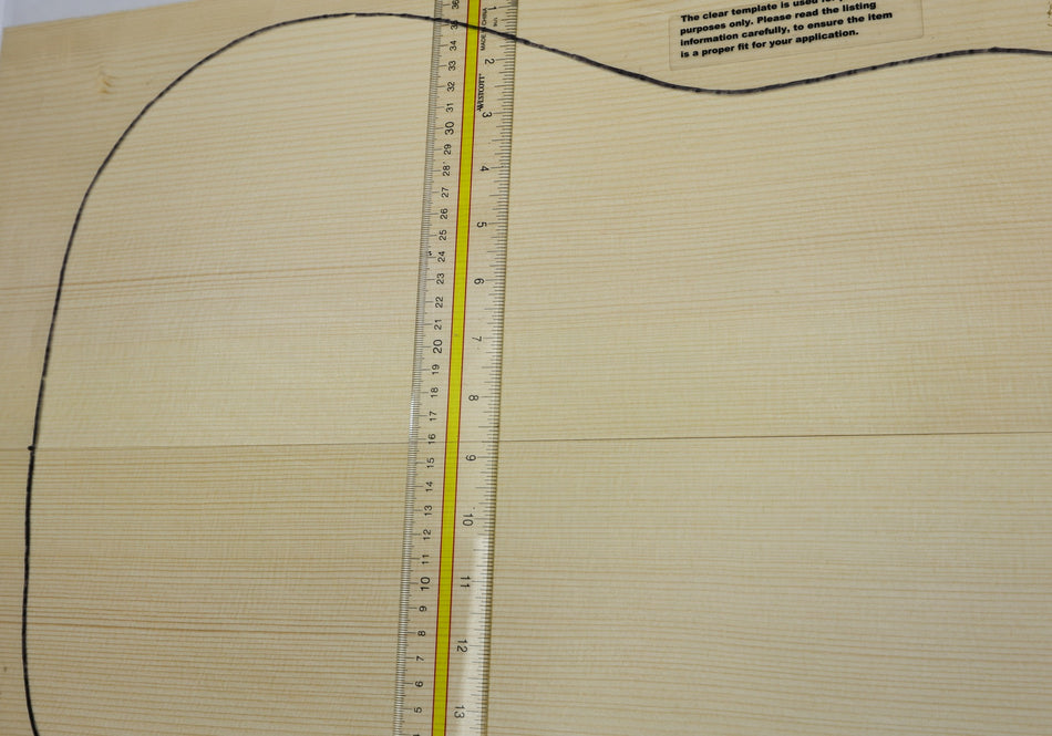 European Spruce Dreadnought Guitar Set, 0.15" thick (+STANDARD +3★) - Stock# 6-4194