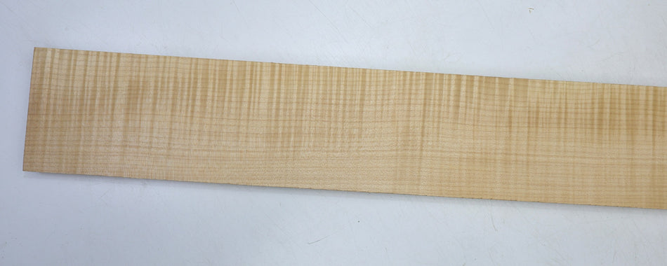 Maple Flame Neck Blank 0.85" x 4.1" x 35" (Great Figure) - Stock# 6-4200