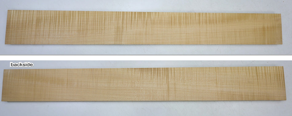 Maple Flame Neck Blank 0.85" x 4.1" x 35" (Great Figure) - Stock# 6-4200