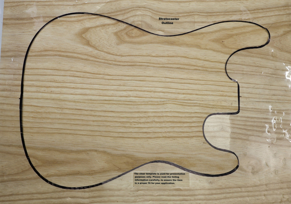 Swamp Ash body blank, unglued 2pc, 1.81" thick (Standard) - Stock# 6-4202