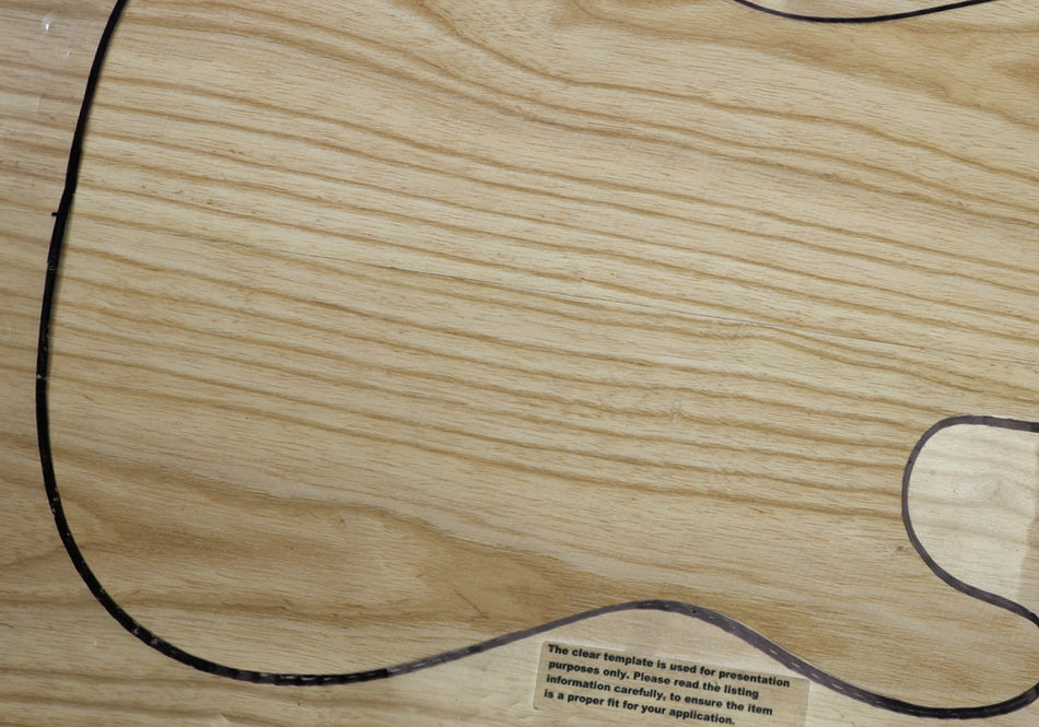 Swamp Ash body blank, unglued 2pc, 1.81" thick (Standard) - Stock# 6-4202