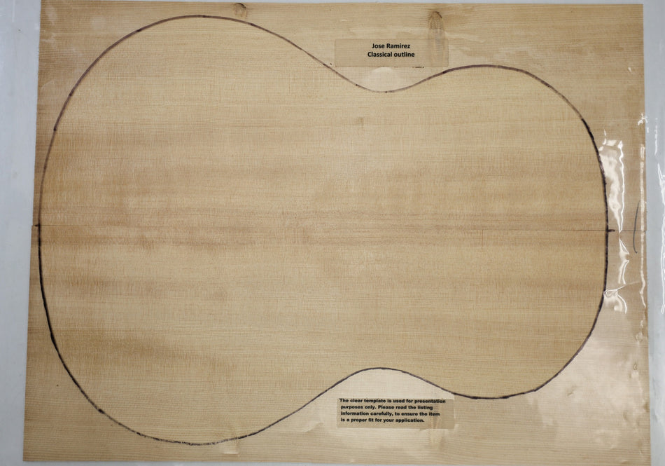 Sitka Spruce Classical Guitar Set, 0.15" thick (+STANDARD +3★) - Stock# 6-4206