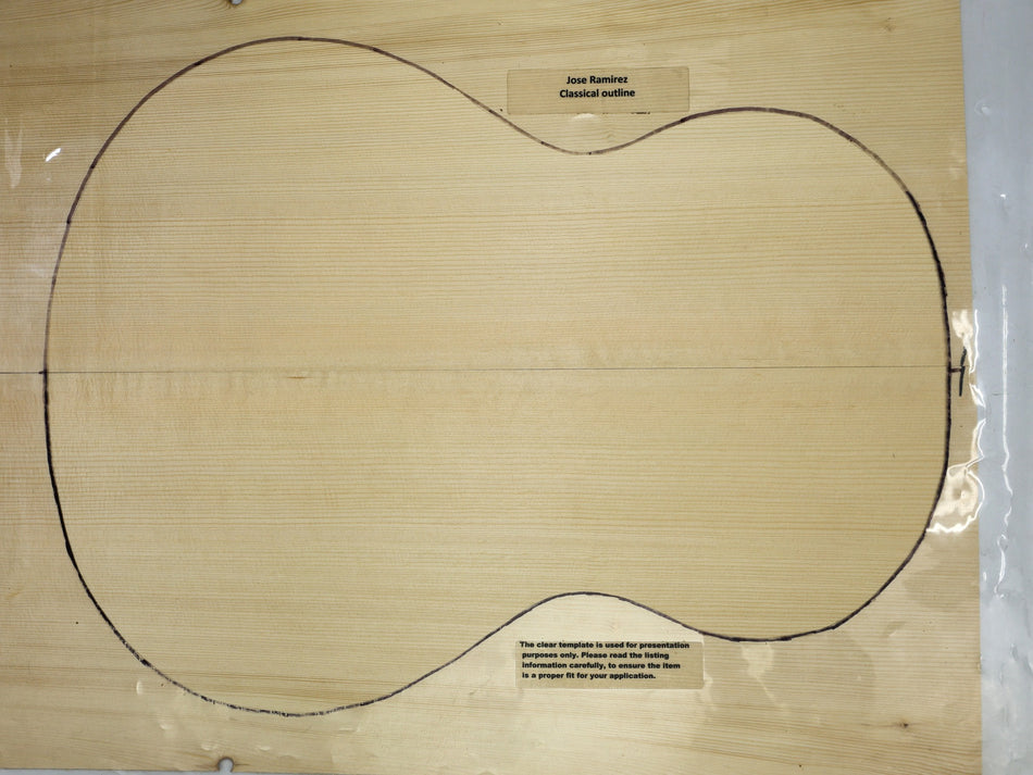 Adirondack Red Spruce Classical Guitar Set, 0.14" thick (Standard) - Stock# 6-4208