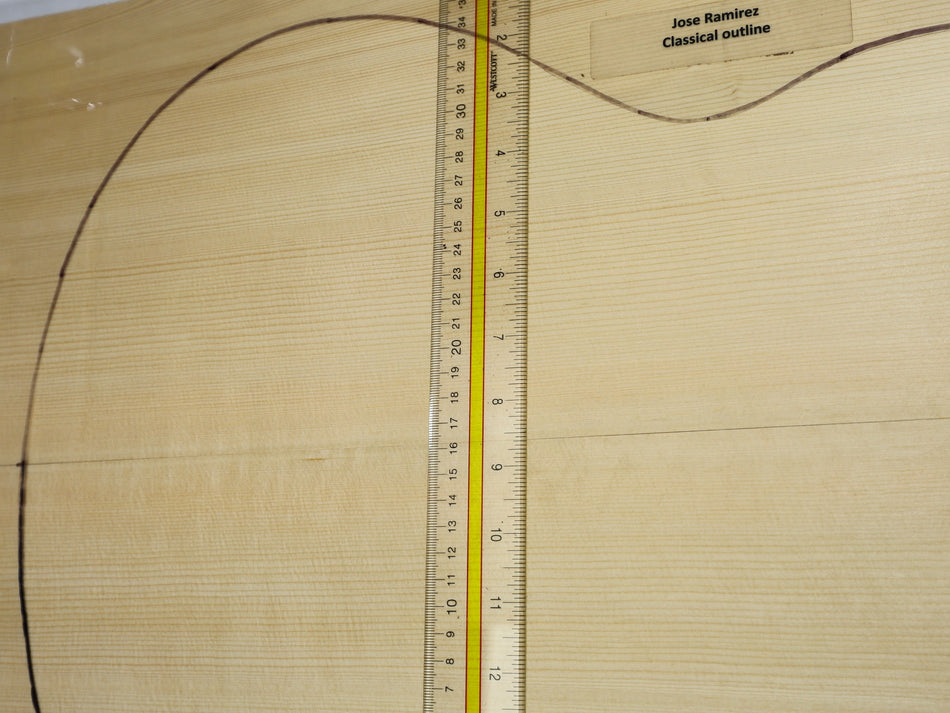 Adirondack Red Spruce Classical Guitar Set, 0.14" thick (Standard) - Stock# 6-4208