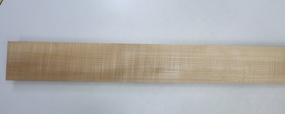 Maple Flame Neck Blank 1.7" x 3.7" x 35" - Stock# 6-4210