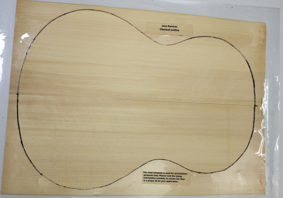 Adirondack Red Spruce Classical Guitar Set, 0.16" thick (Standard) - Stock# 6-4216