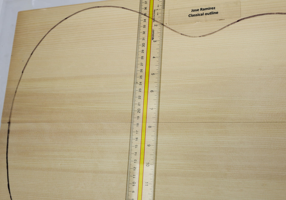 Adirondack Red Spruce Classical Guitar Set, 0.16" thick (Standard) - Stock# 6-4216