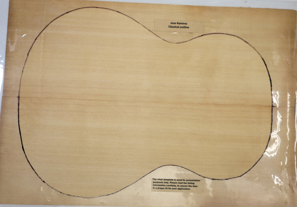 Sitka Spruce Classical Guitar Set, 0.14" thick (HIGH GRADE 4★) - Stock# 6-4218