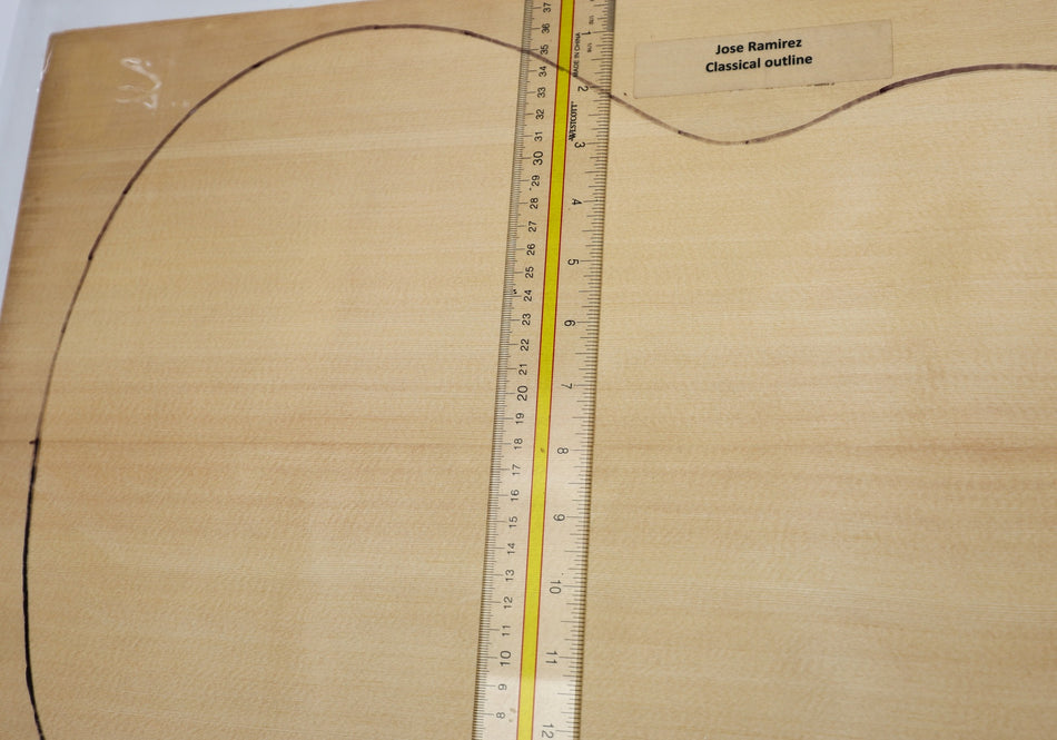 Sitka Spruce Classical Guitar Set, 0.14" thick (HIGH GRADE 4★) - Stock# 6-4218
