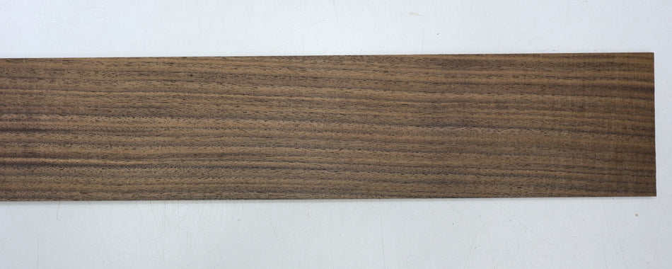 Walnut (Black) Bass Guitar Fingerboard, 33.8" long, unslotted - Stock# 6-4219