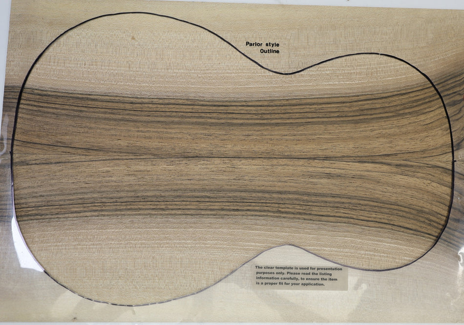 Back & Side set Walnut (English), Parlor - Stock# 6-4236