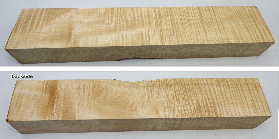 Maple Flame Block 3" x 4.1" x 22.5" (GREAT FIGURE) - Stock# 6-4245