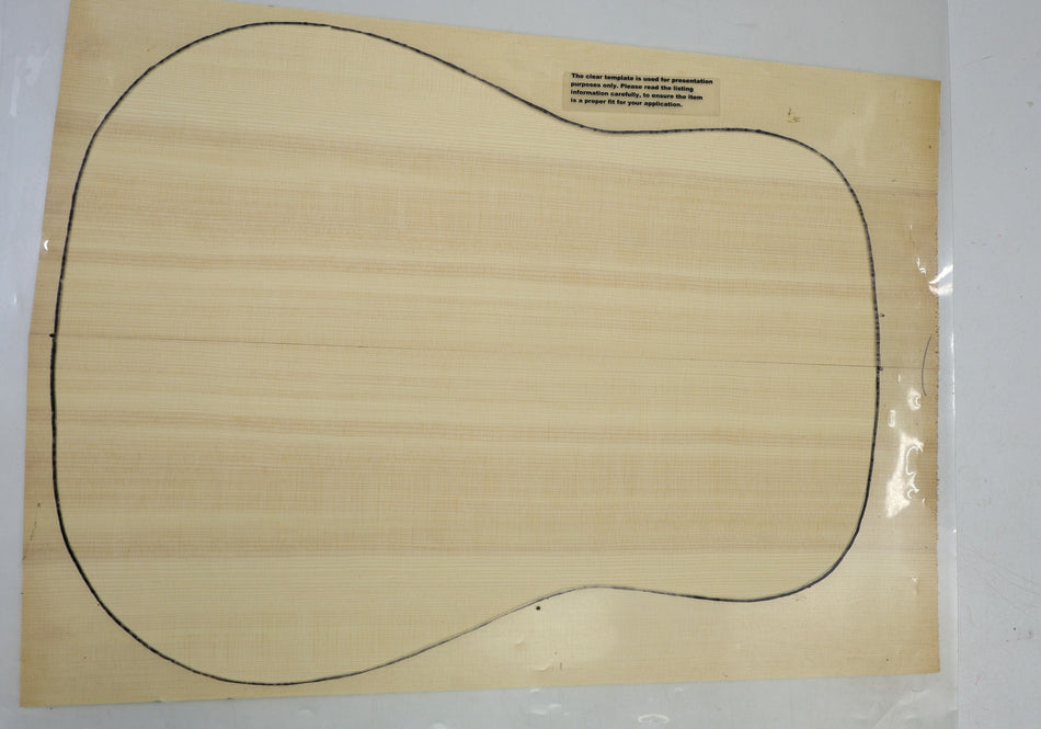 Lutz Spruce Dreadnought Guitar set, 0.155" thick (Standard 3★) - Stock# 6-4248