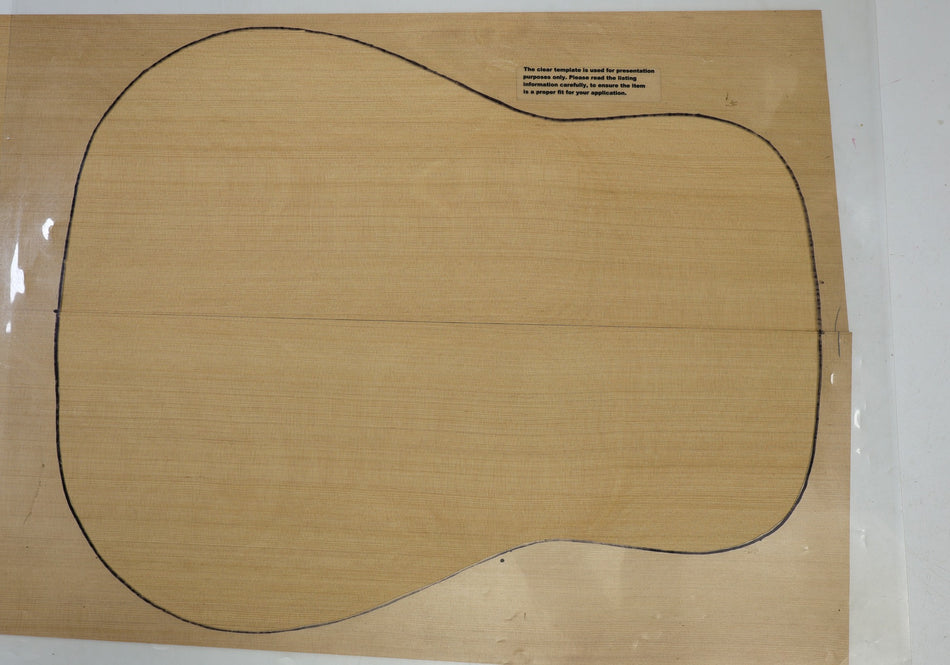 Red Cedar Dreadnought Guitar Set, 0.15" thick (+STANDARD +3★) - Stock# 6-4251