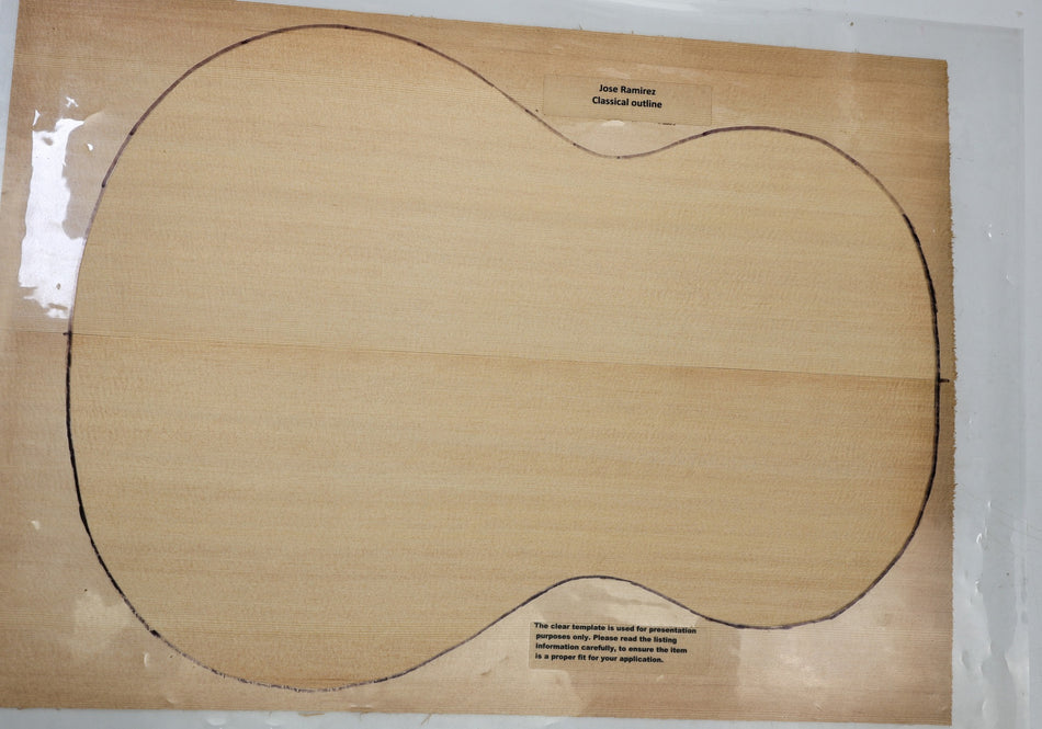 Sitka Spruce Classical Guitar Set, 0.135" thick (HIGH GRADE 4★) - Stock# 6-4263