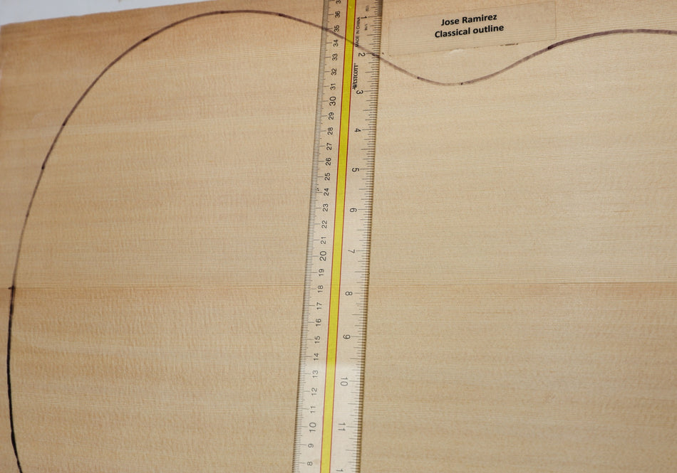 Sitka Spruce Classical Guitar Set, 0.135" thick (HIGH GRADE 4★) - Stock# 6-4263