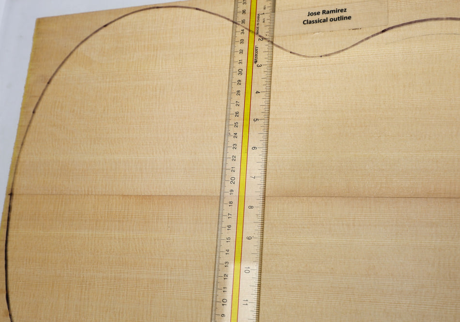 Sitka Spruce Parlor Guitar Set, 0.14" thick (HIGH GRADE 4★) - Stock# 6-4280