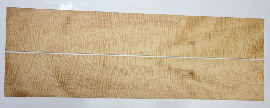Maple Flame Side set, 5.5" wide x 34" (HIGH FIGURE, 2nd) - Stock# 6-4290