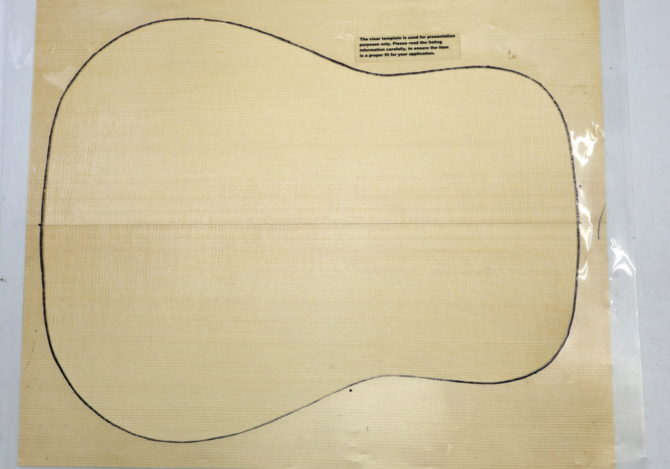 Engelmann Spruce Dreadnought Guitar Set, 0.14" thick (HIGH GRADE) - Stock# 6-4297