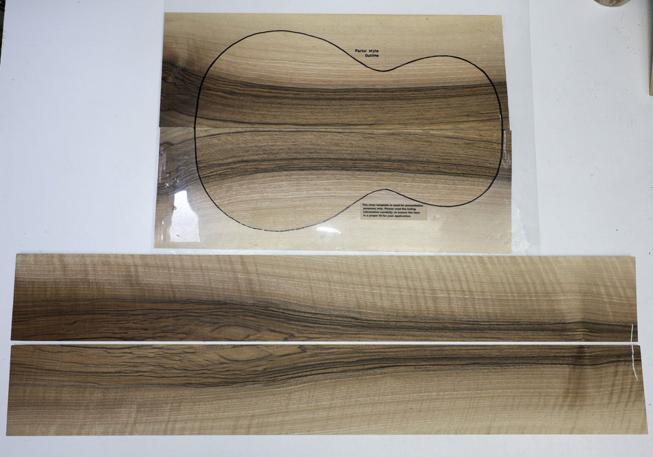 Back & Side set Walnut (English), Parlor - Stock# 6-4303