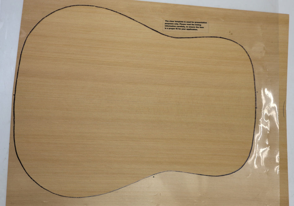 Red Cedar Dreadnought Guitar Set, 0.15" thick (+HIGH GRADE +4★) - Stock# 6-4321